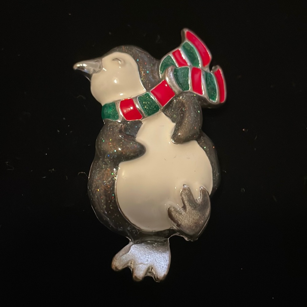 Darlene Penguin Brooch